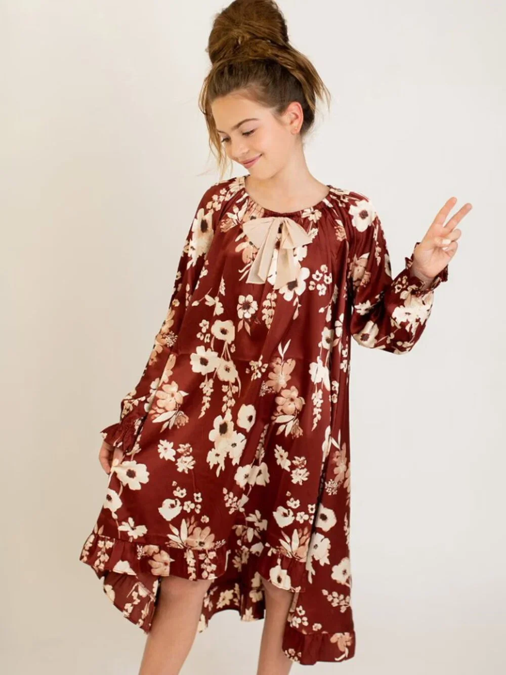 Mia Joy Floral Nightgown – NWT (New With Tags) - BLUSH FLORAL